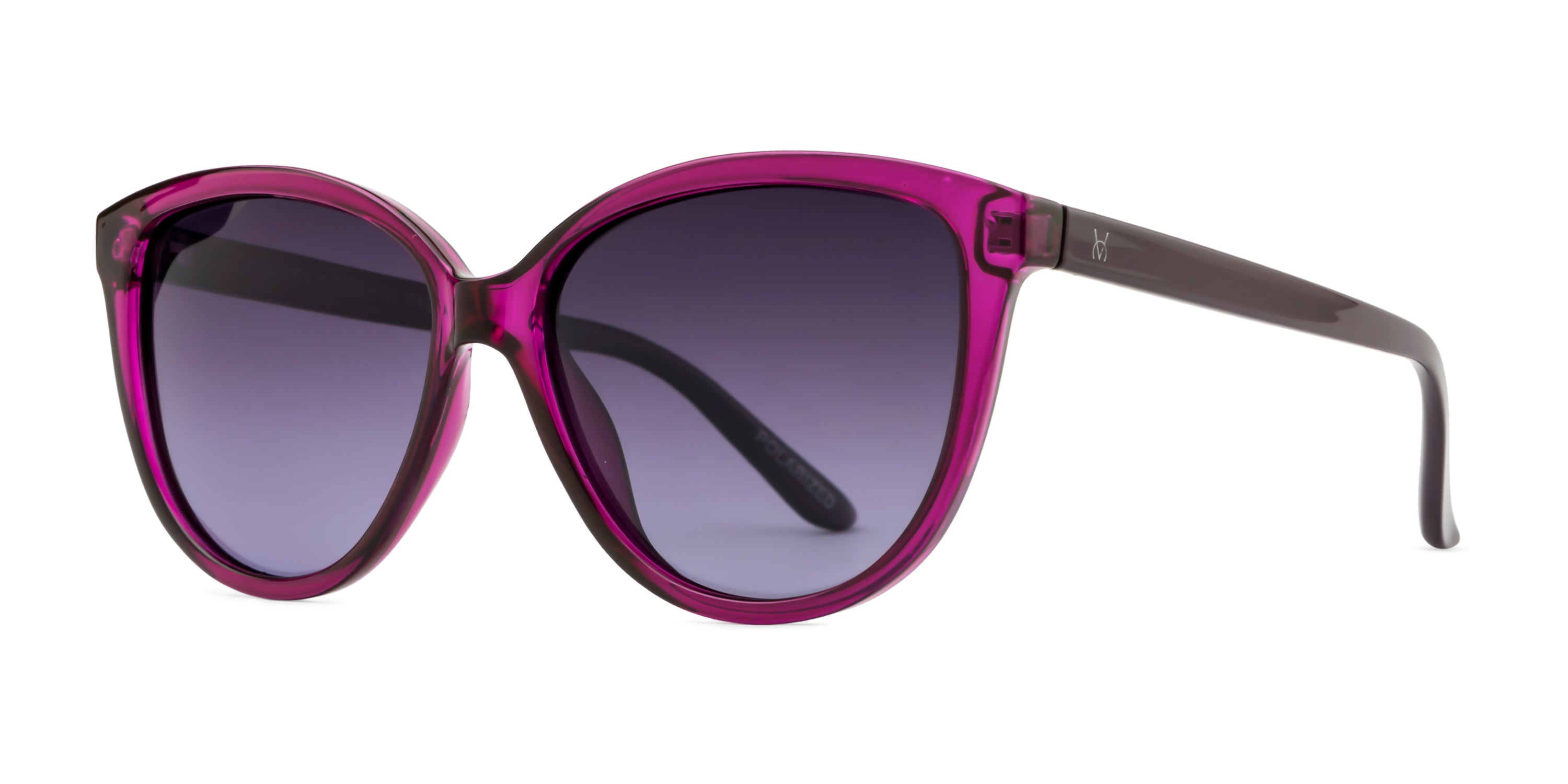 Velocity Polarized Sunglass Full Rim Cat Eye Shape
