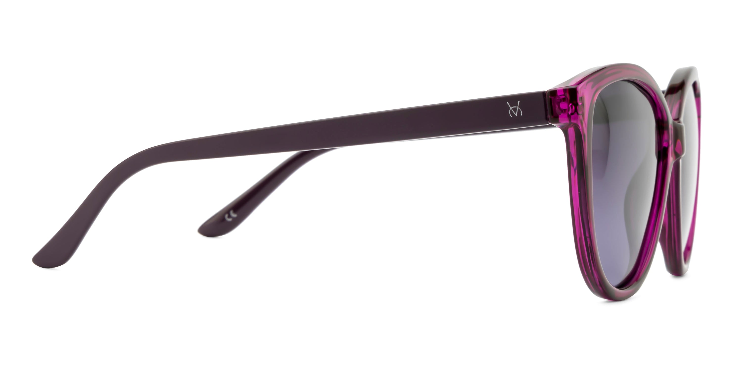 Velocity Polarized Sunglass Full Rim Cat Eye Shape