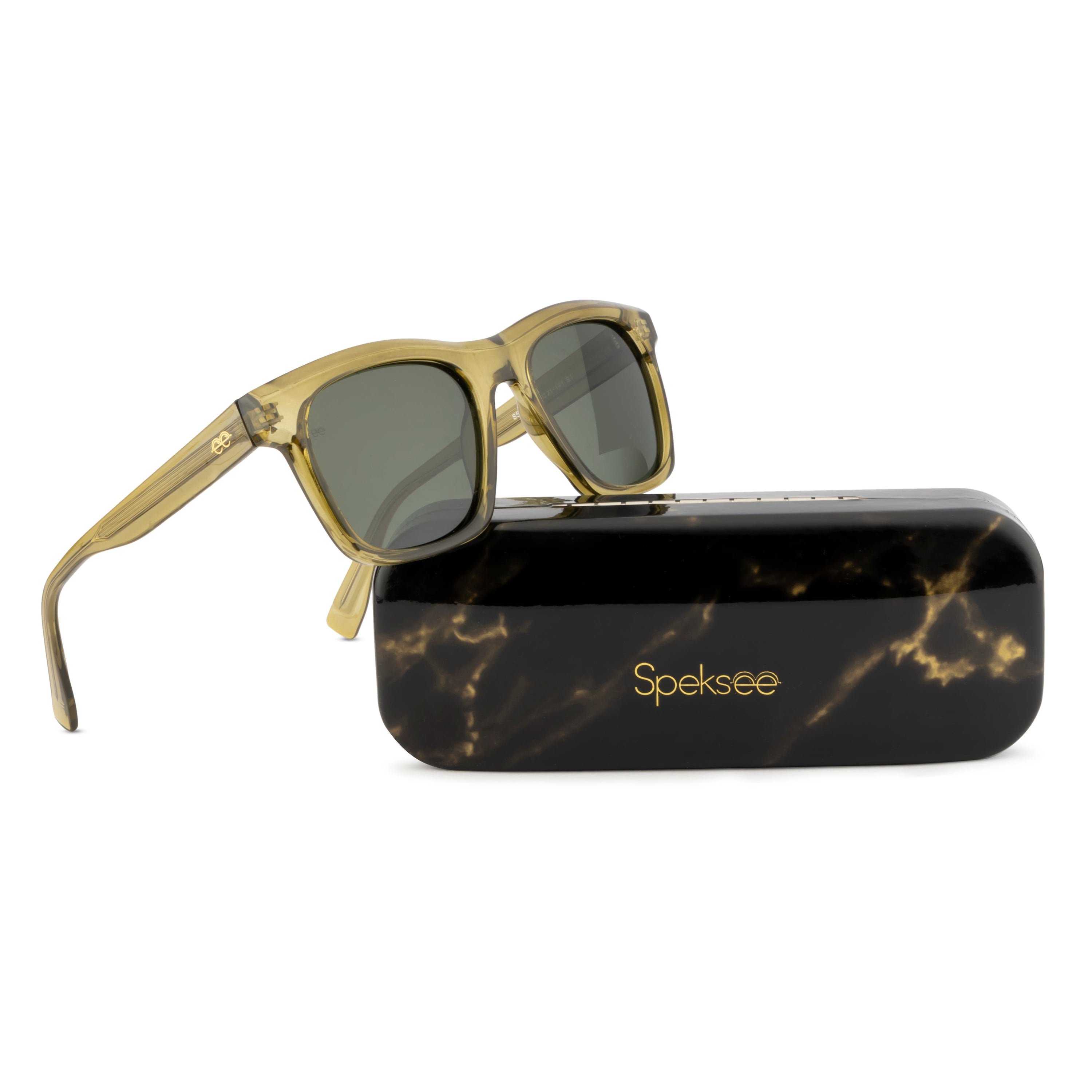 Speksee Full Rim Retro Polarized Sunglass for Men