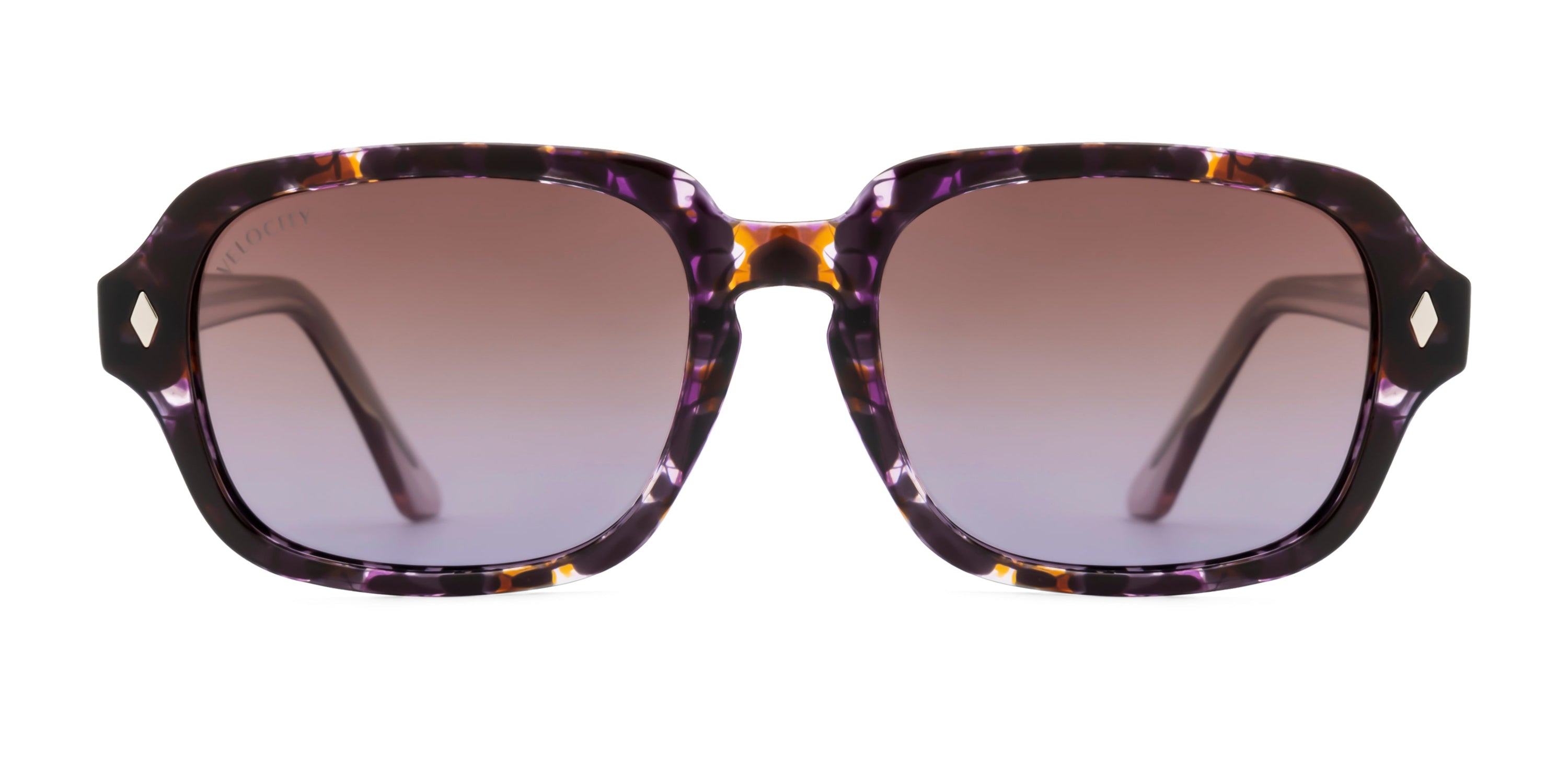 Velocity Polarized Sunglass Full Rim Rectangle Shape