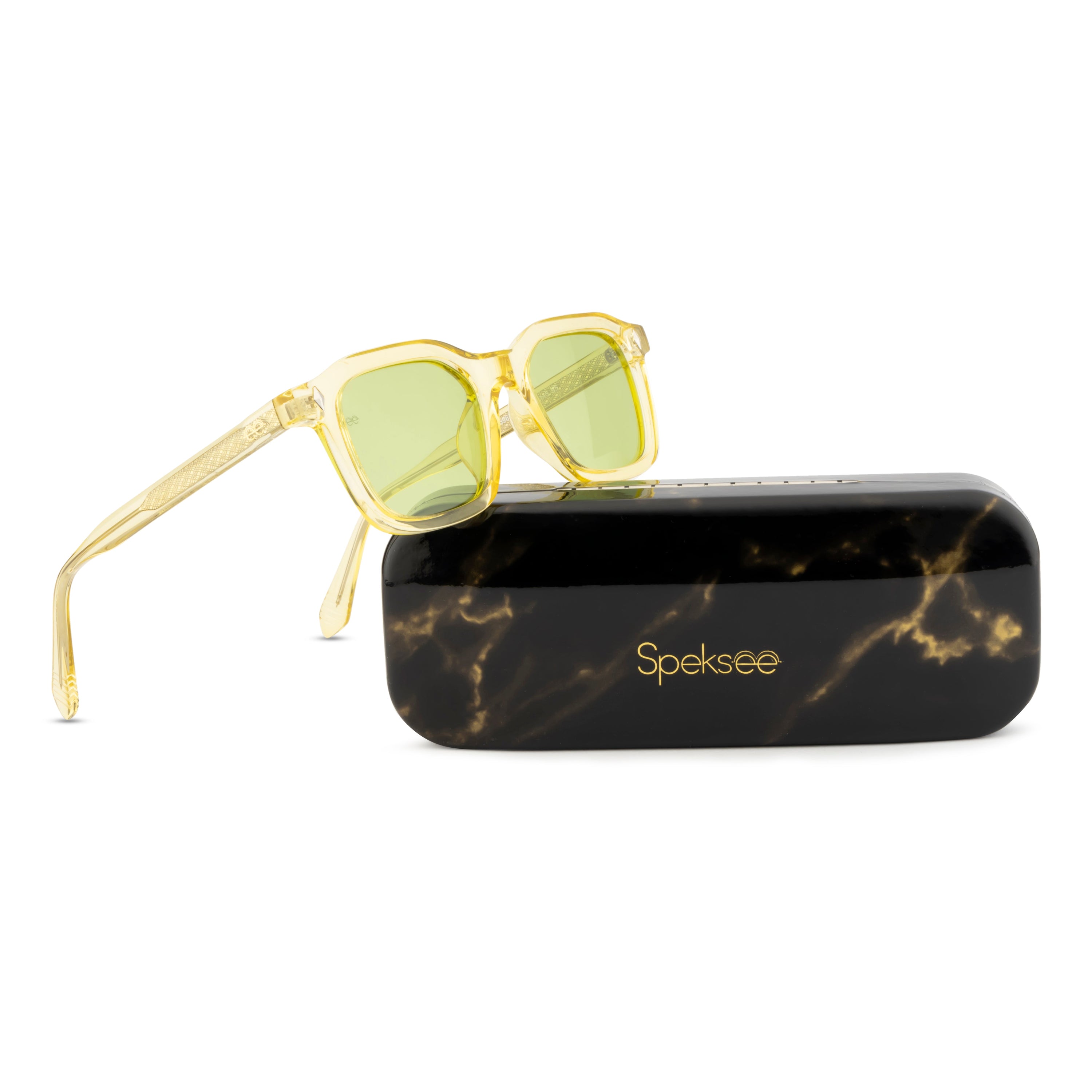 Speksee Full Rim Retro Polarized Sunglass for Men