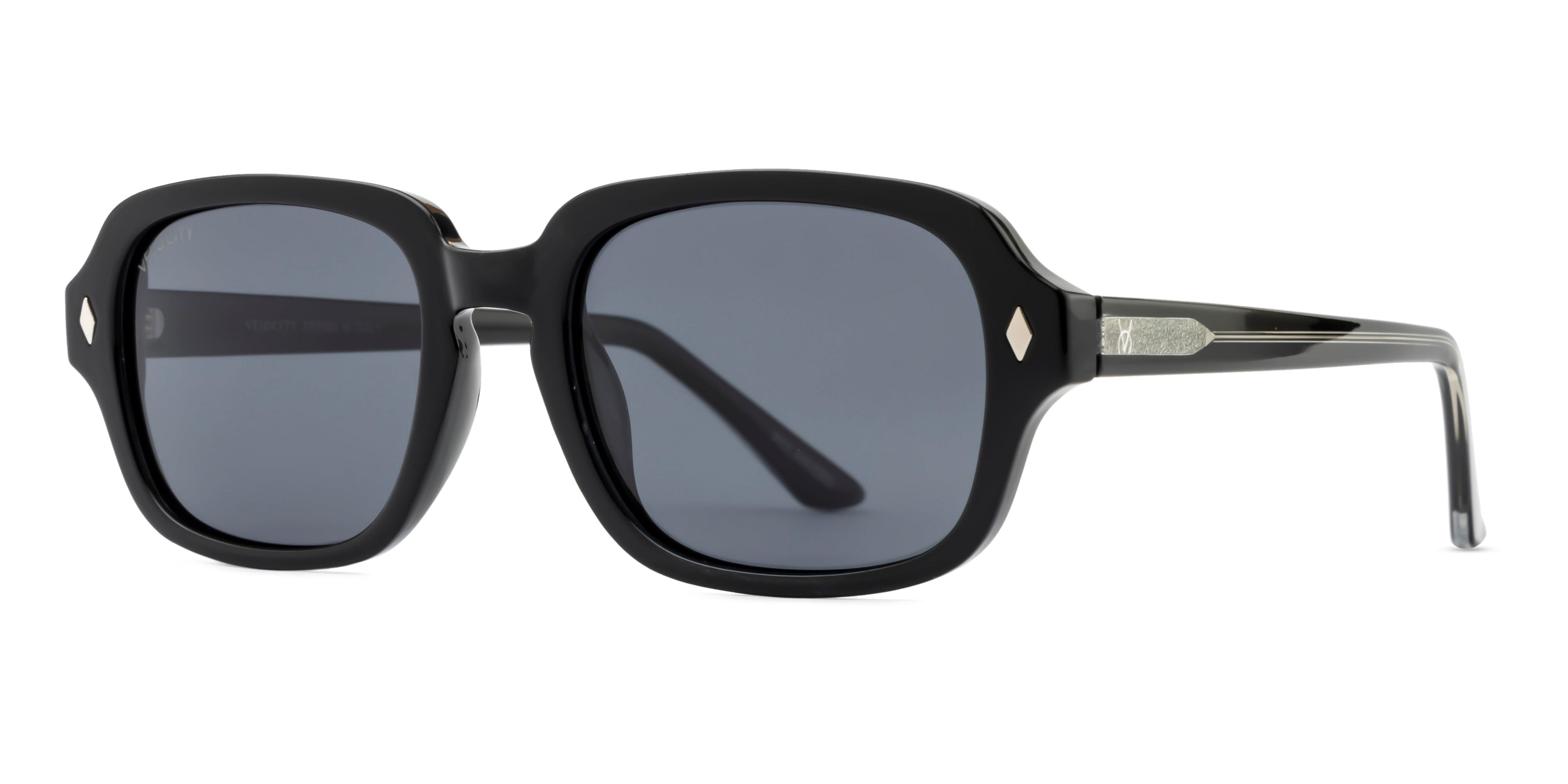 Velocity Polarized Sunglass Full Rim Rectangle Shape