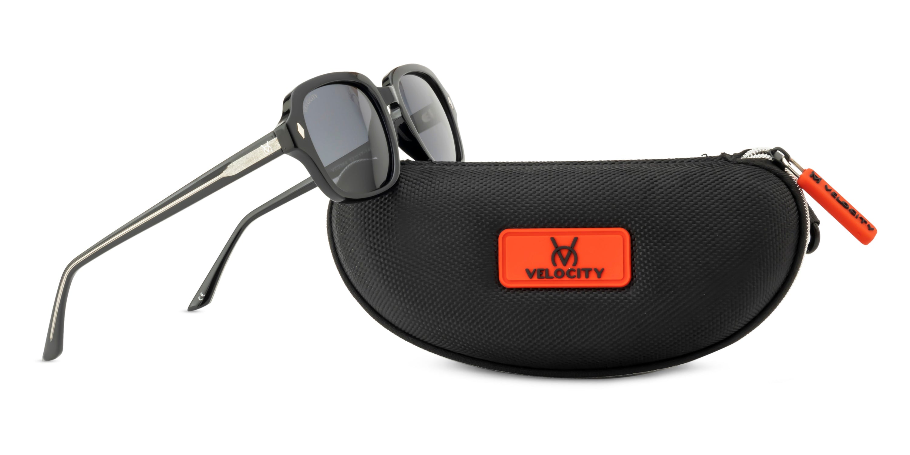 Velocity Polarized Sunglass Full Rim Rectangle Shape