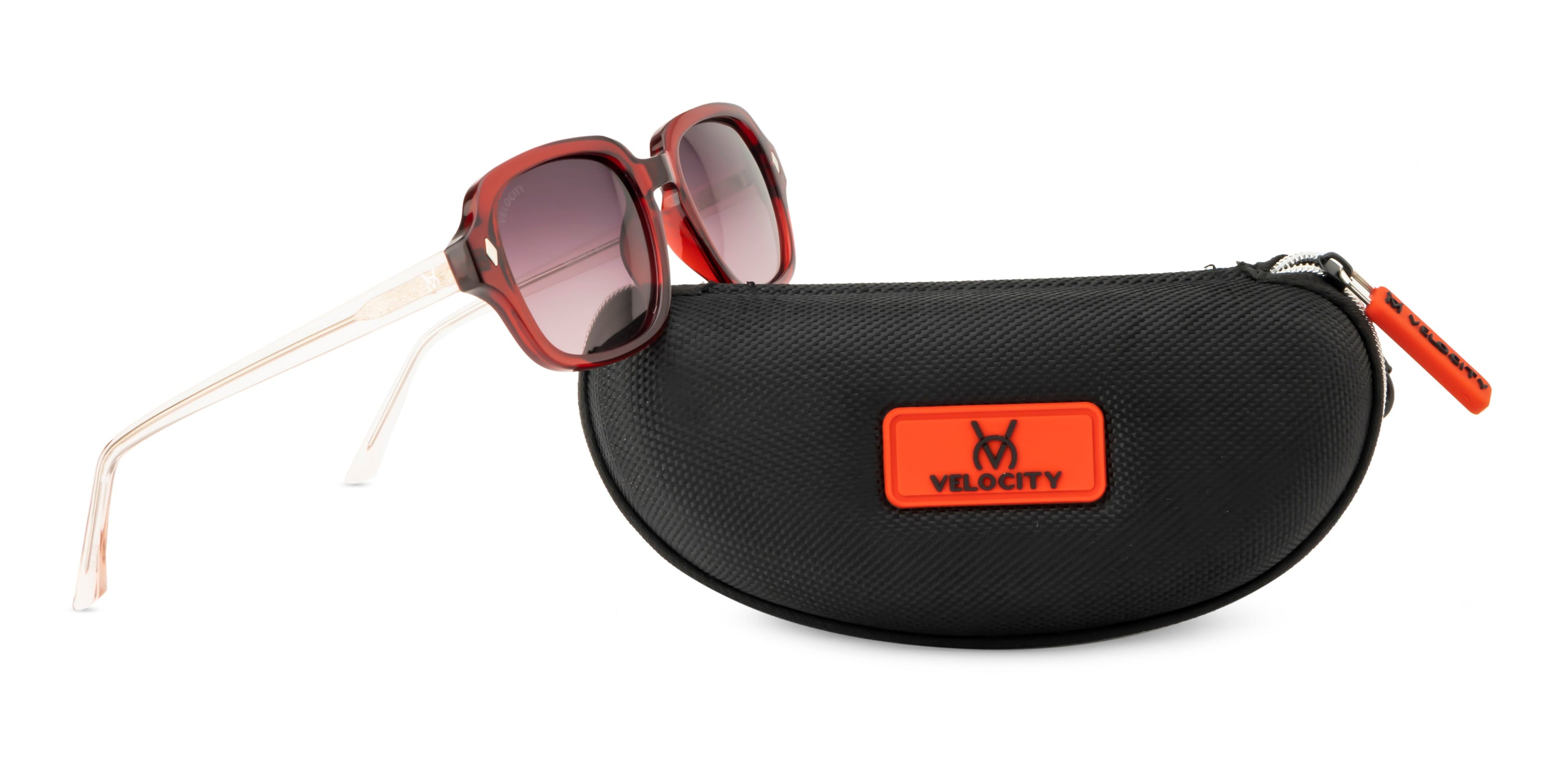 Velocity Polarized Sunglass Full Rim Rectangle Shape