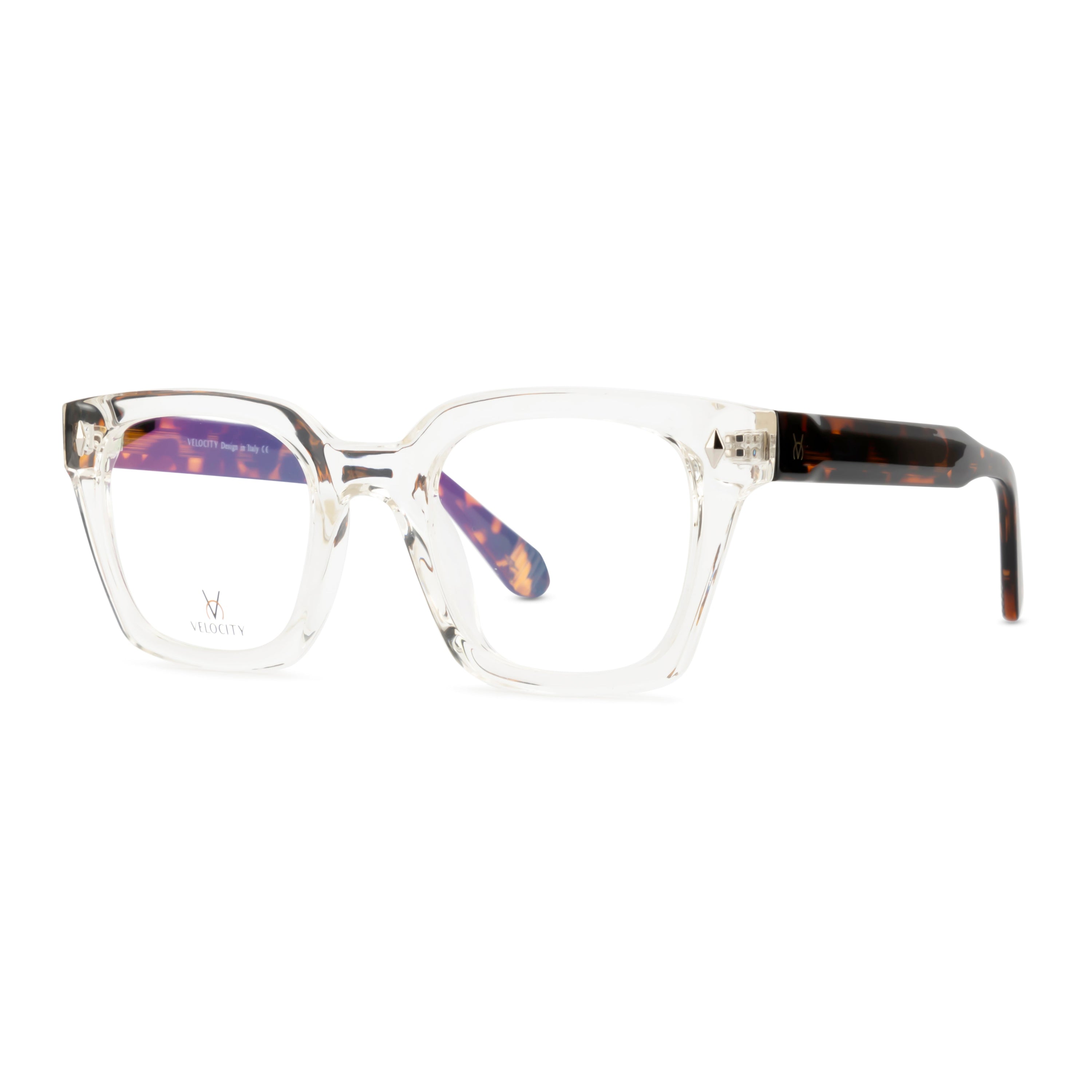 Velocity Square Full Rim Eyeglasses - Green