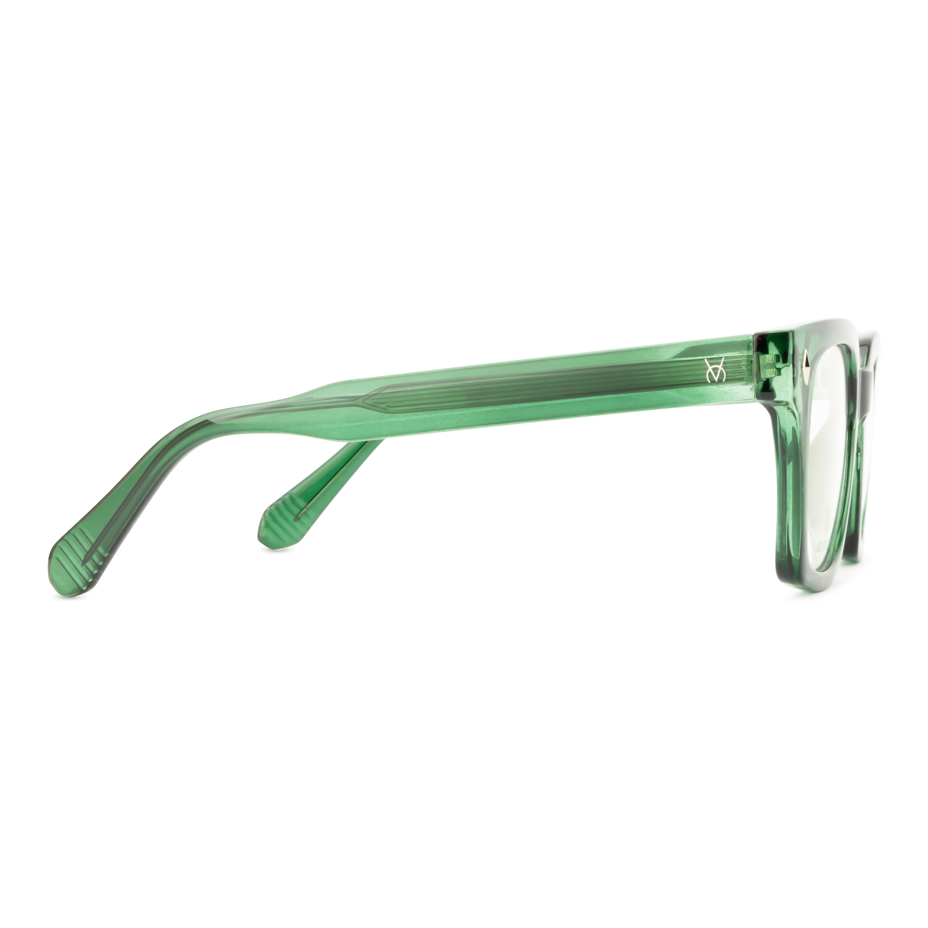 Velocity Square Full Rim Eyeglasses - Green