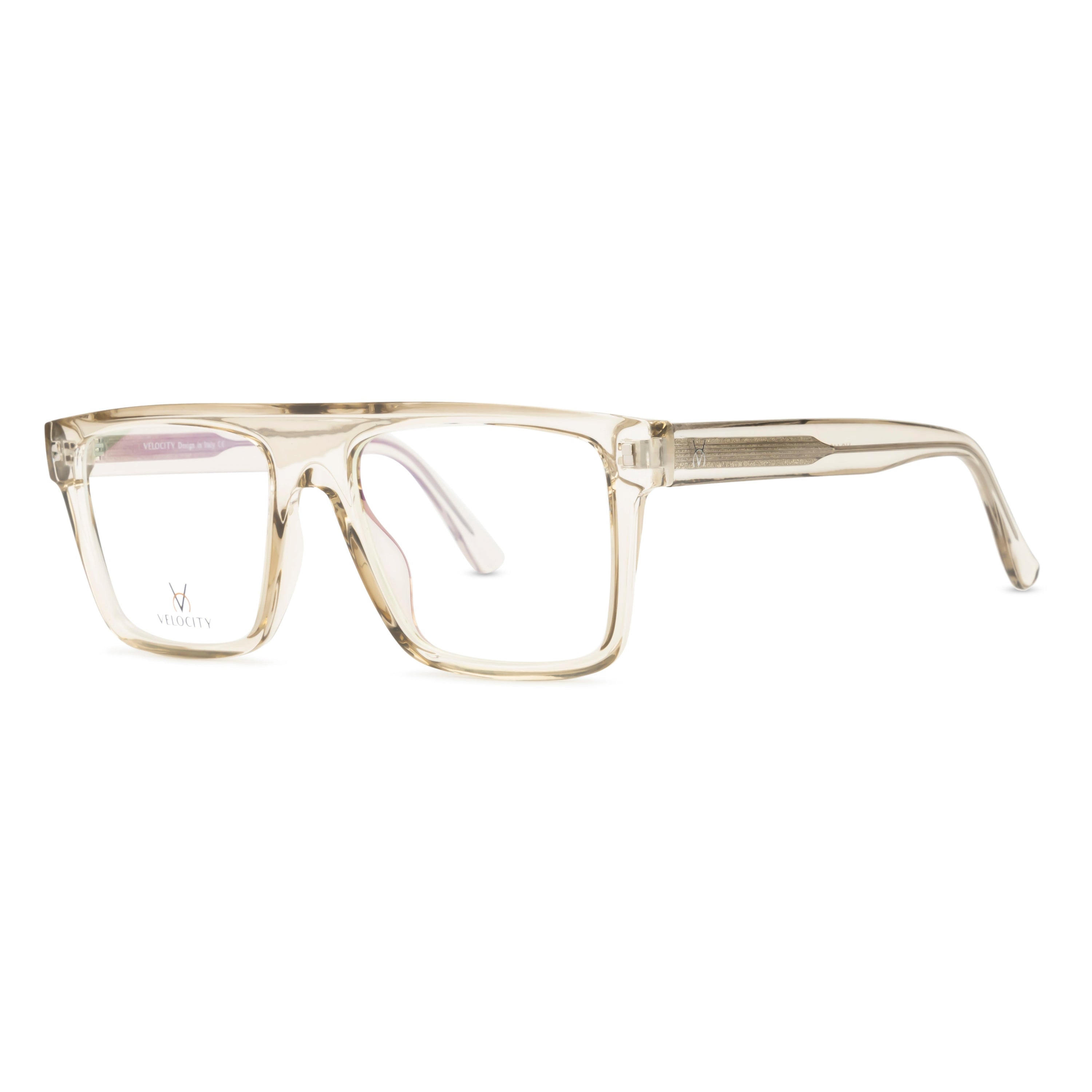 Velocity Square Full Rim Eyeglasses Black