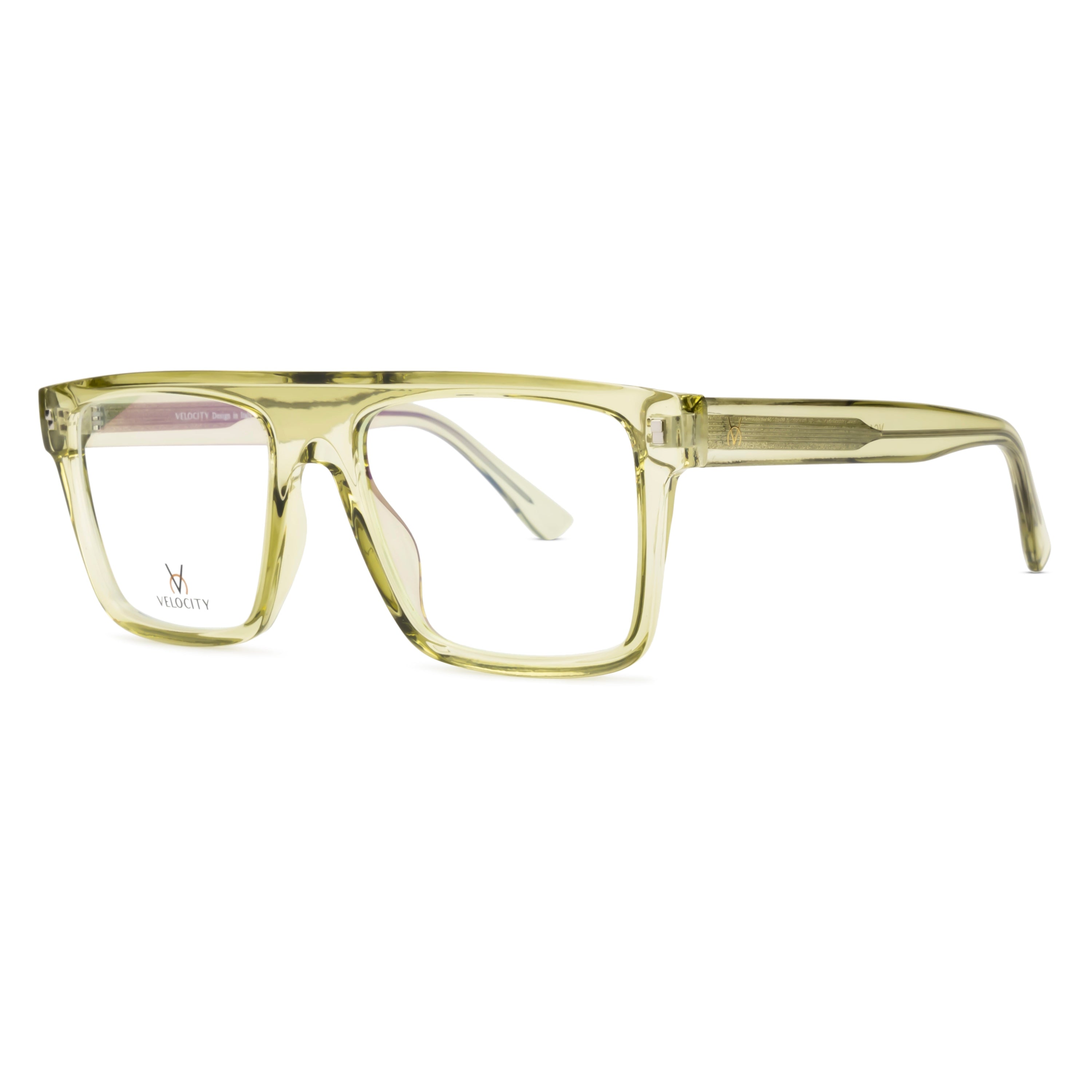 Velocity Square Full Rim Eyeglasses Black