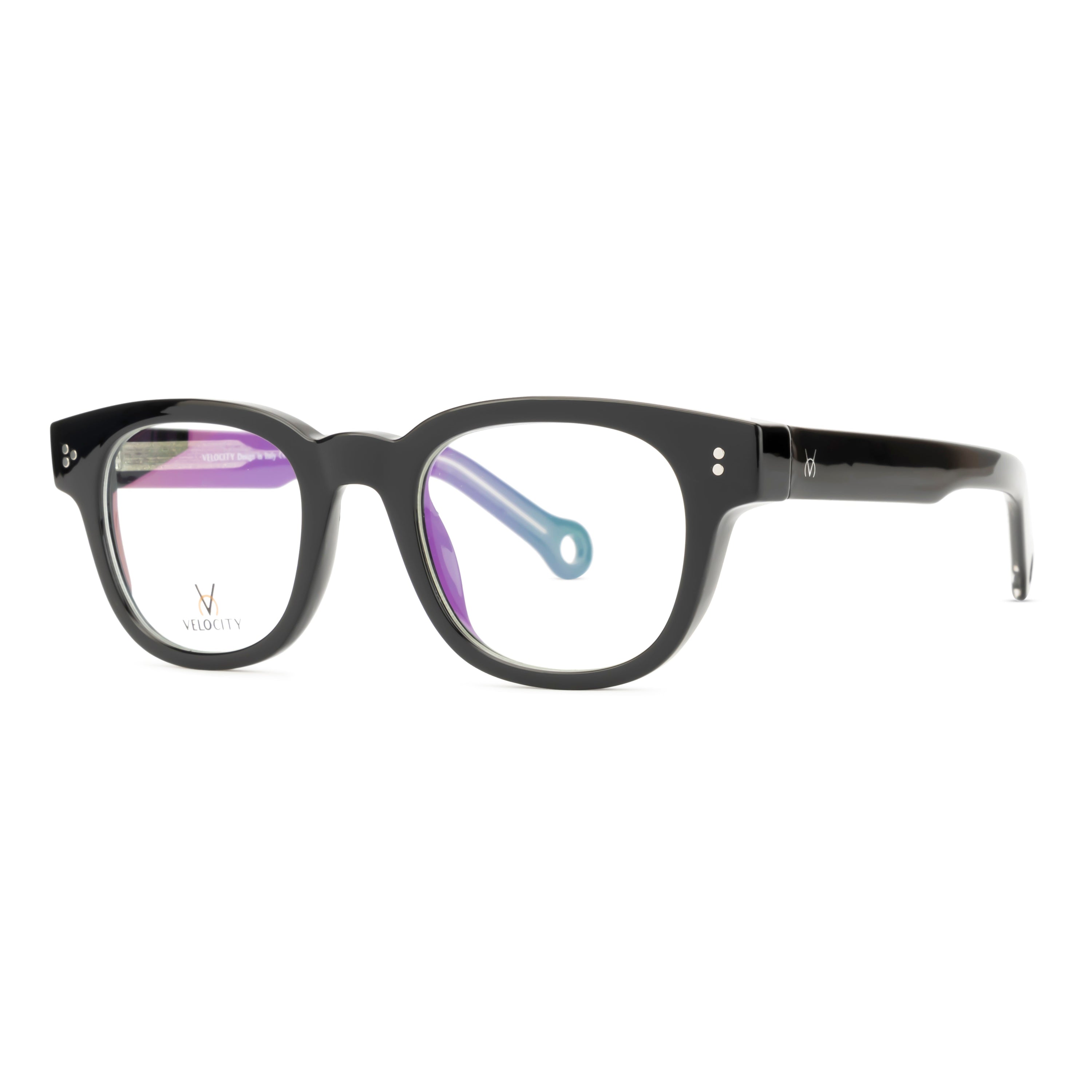 Velocity Round Full Rim Eyeglasses - Men