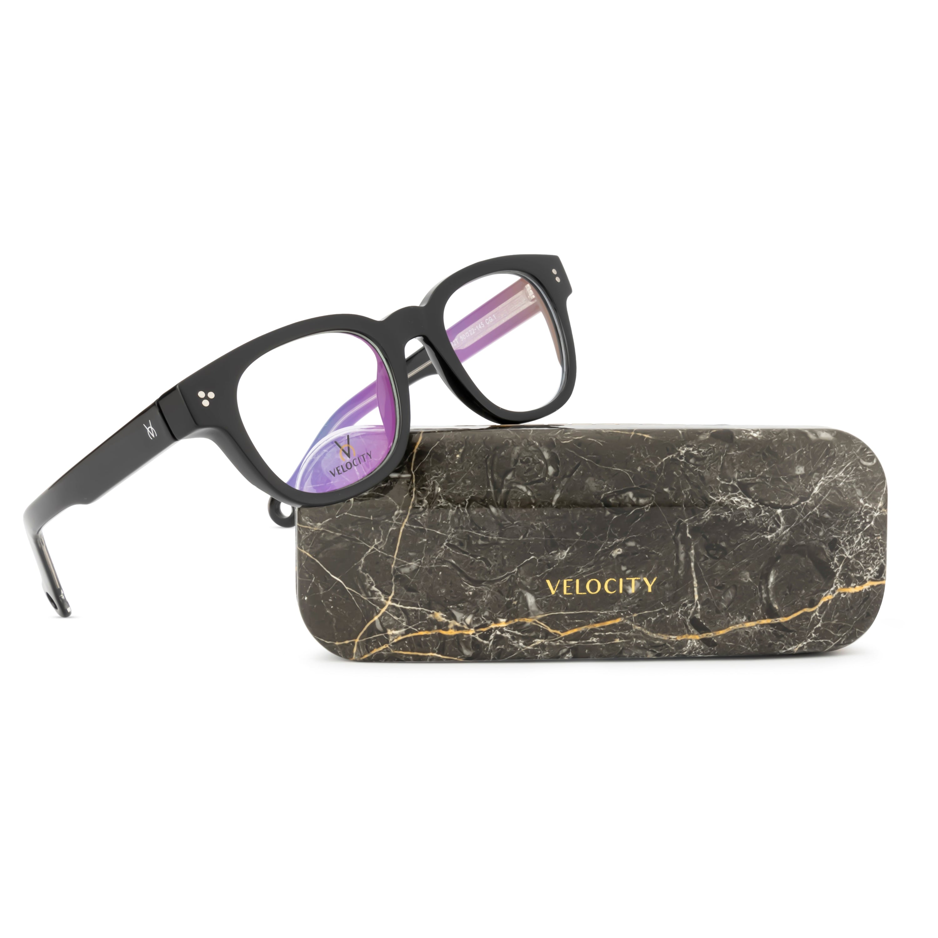 Velocity Round Full Rim Eyeglasses - Men