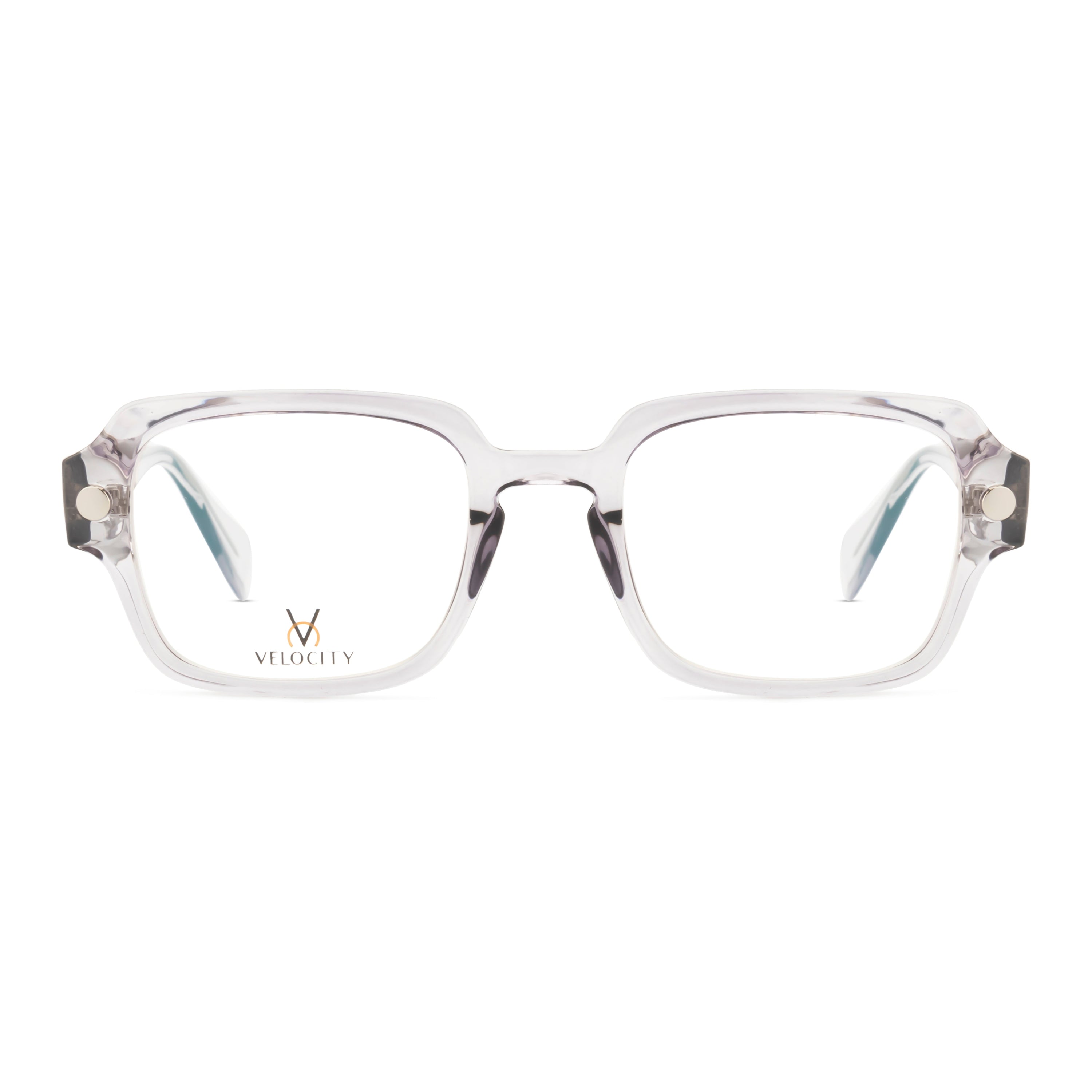 Velocity Rectangle Full Rim Eyeglasses For Unisex