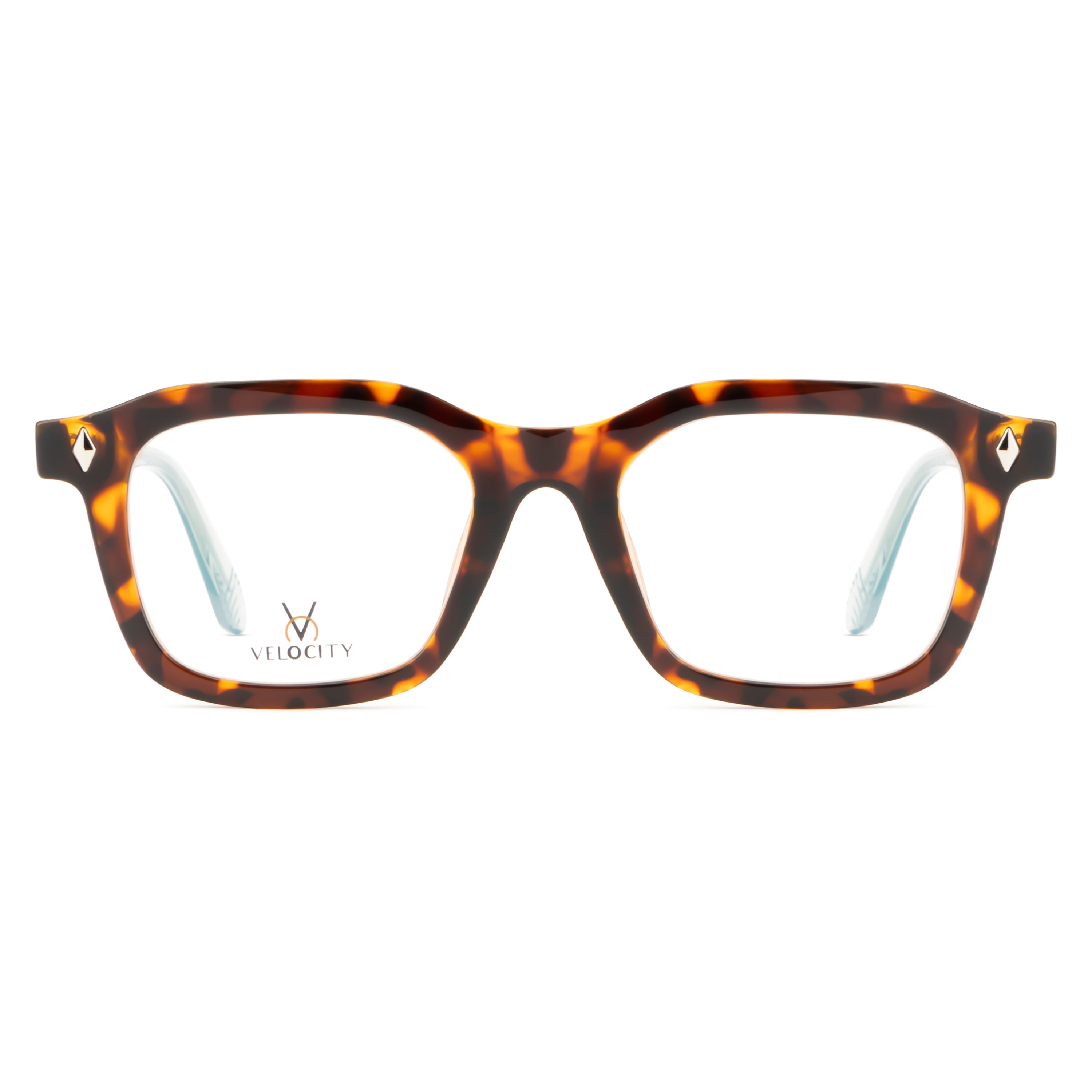 Velocity Square Full Rim Eyeglasses - Multi Color