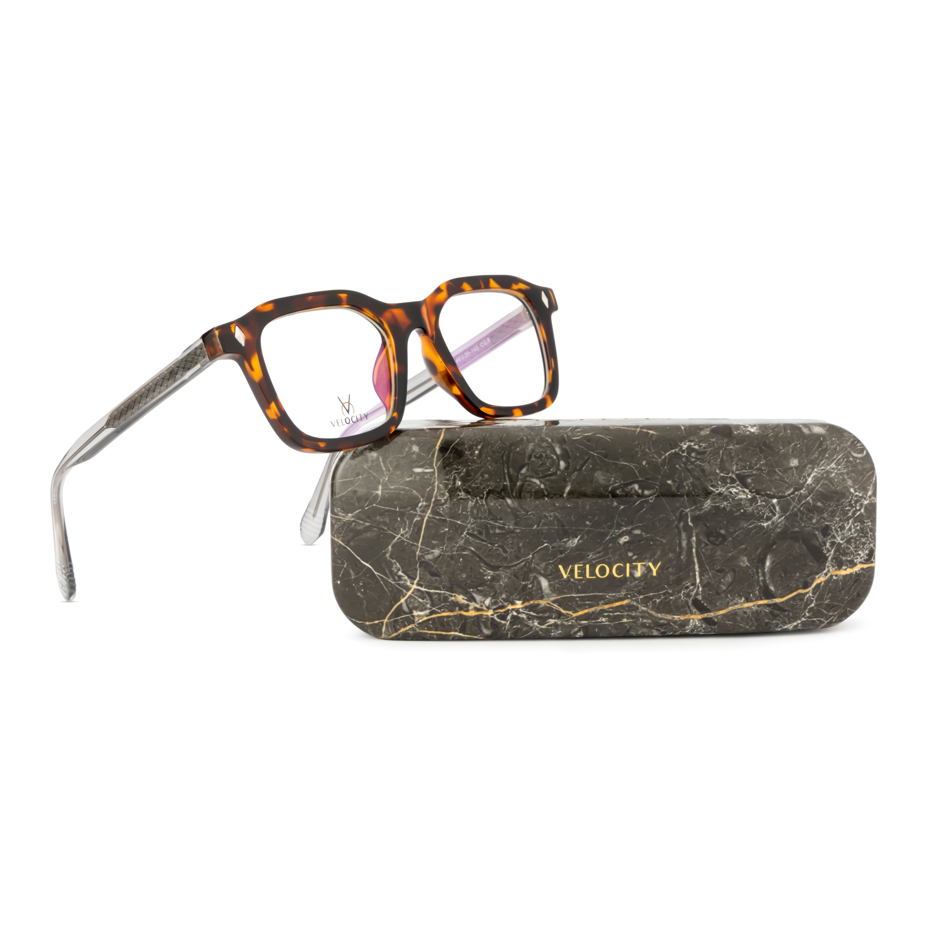 Velocity Square Full Rim Eyeglasses - Multi Color