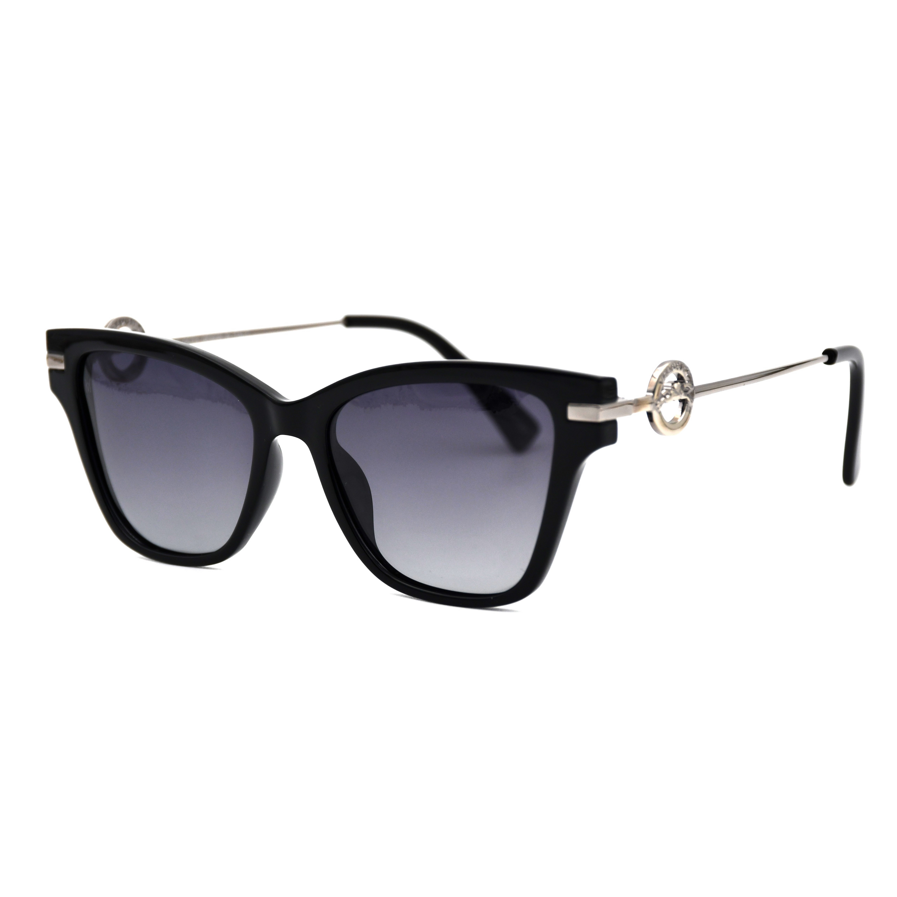 Velocity Sunglass Full Rim Cat Eye- 2432-1C