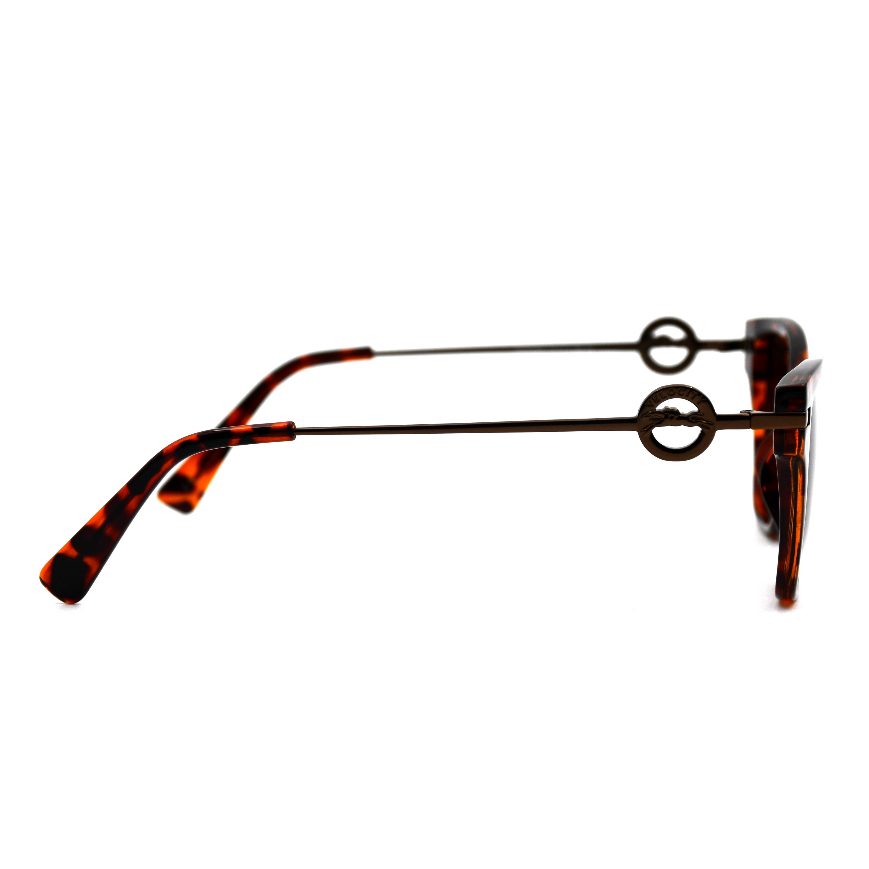 Velocity Sunglass Full Rim Cat Eye- 2432-3C
