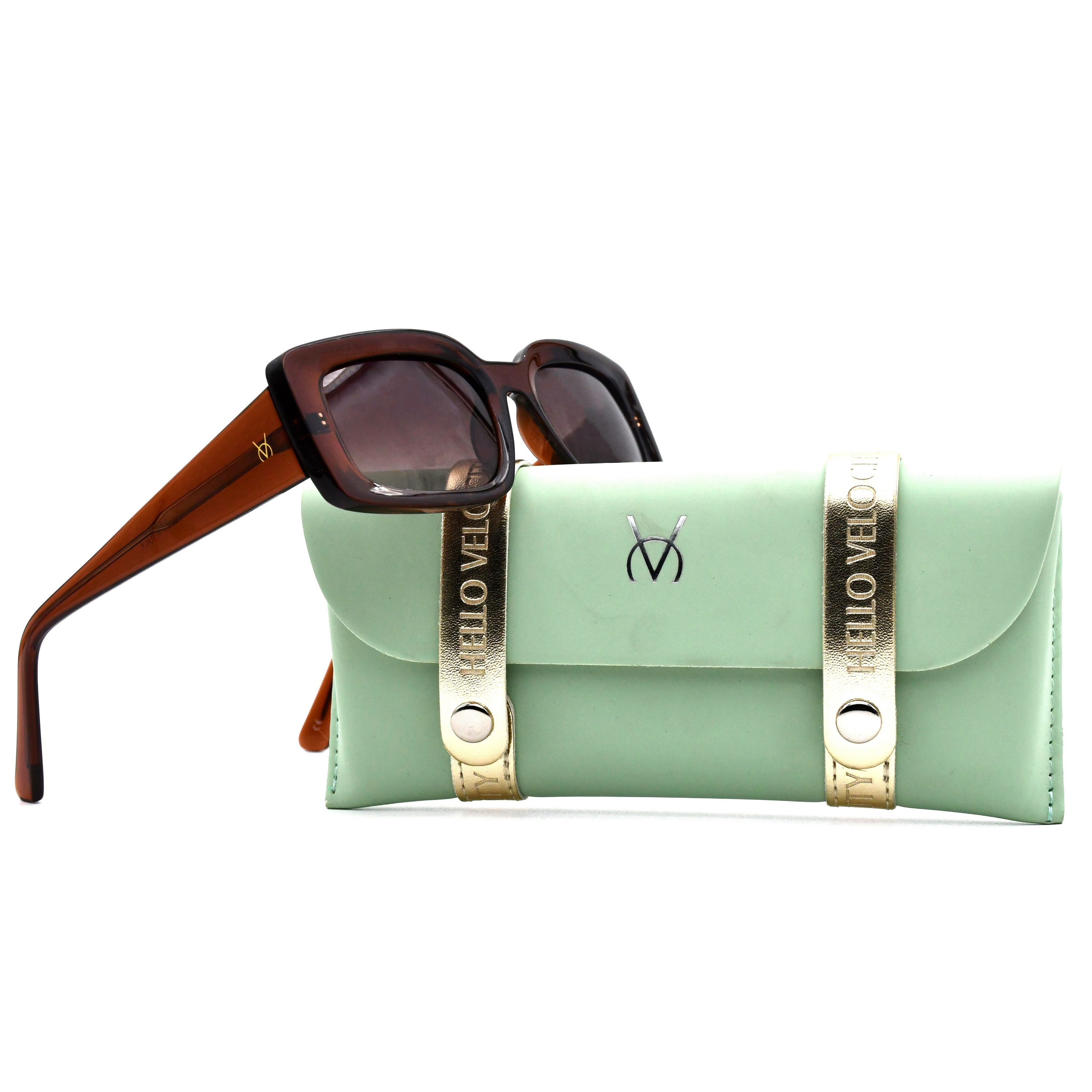 Velocity Sunglass Full Rim Rectangle- 2434-5C