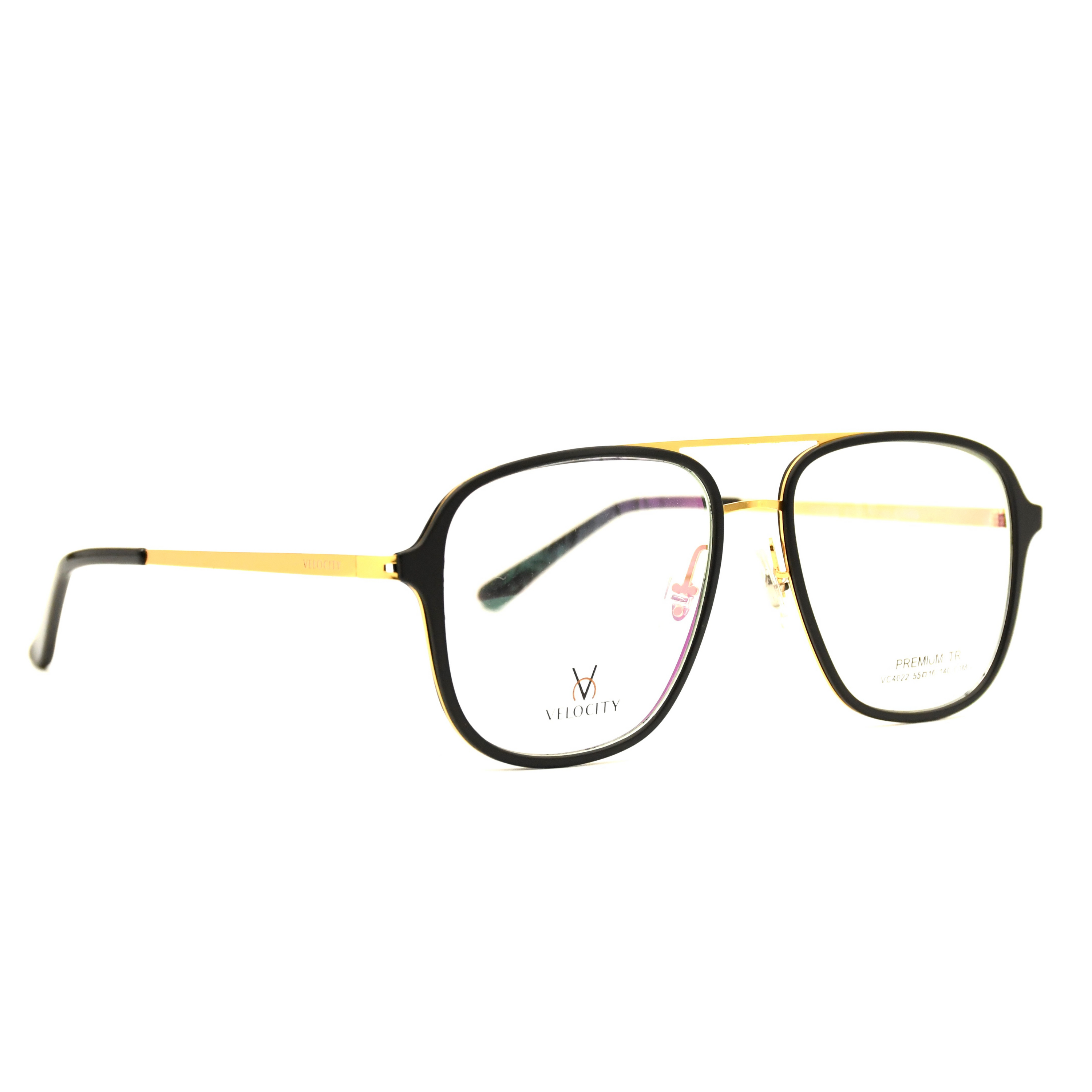 Velocity Rectangle Full Rim Eyeglasses - 4022-C1MG