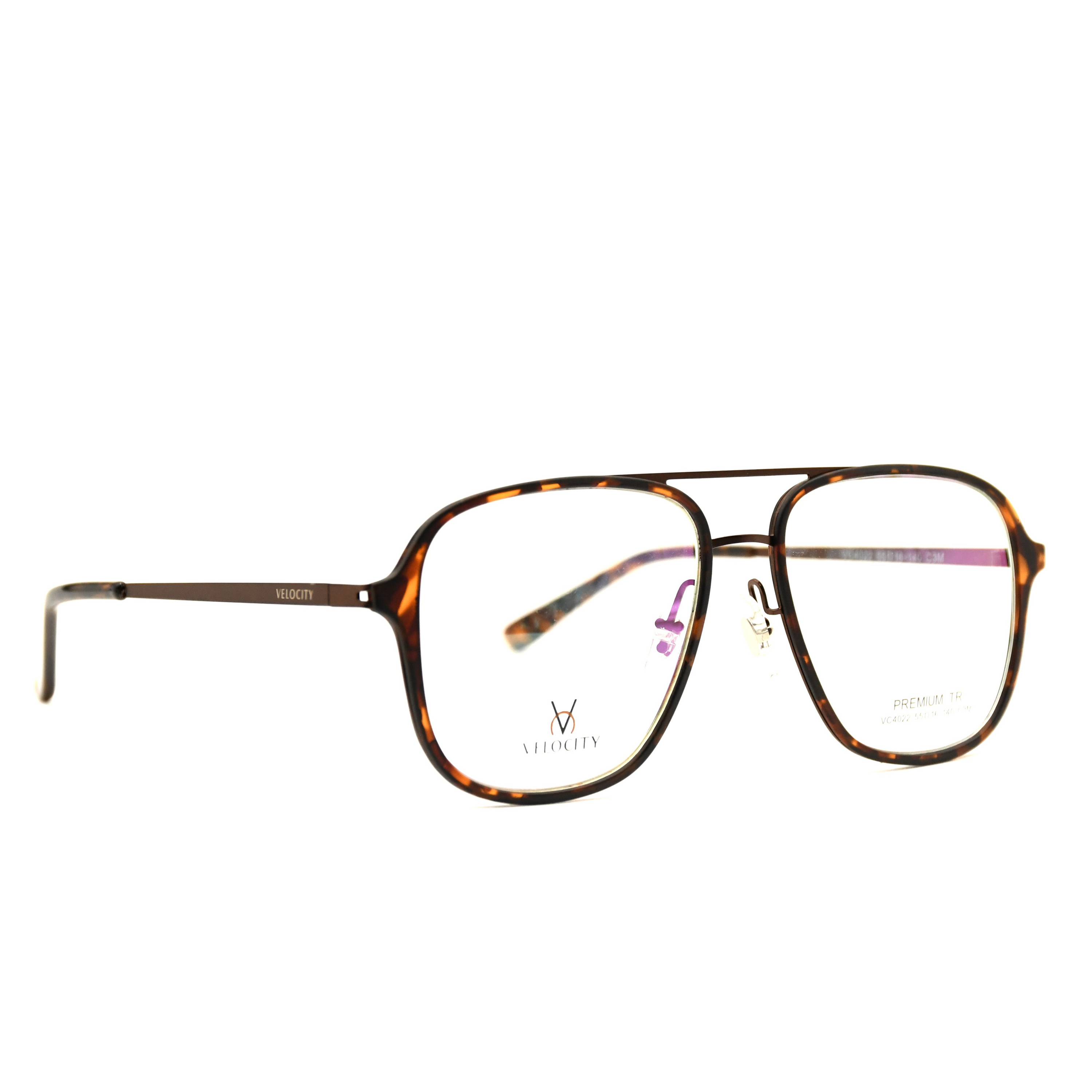 Velocity Rectangle Full Rim Eyeglasses - 4022-C3M