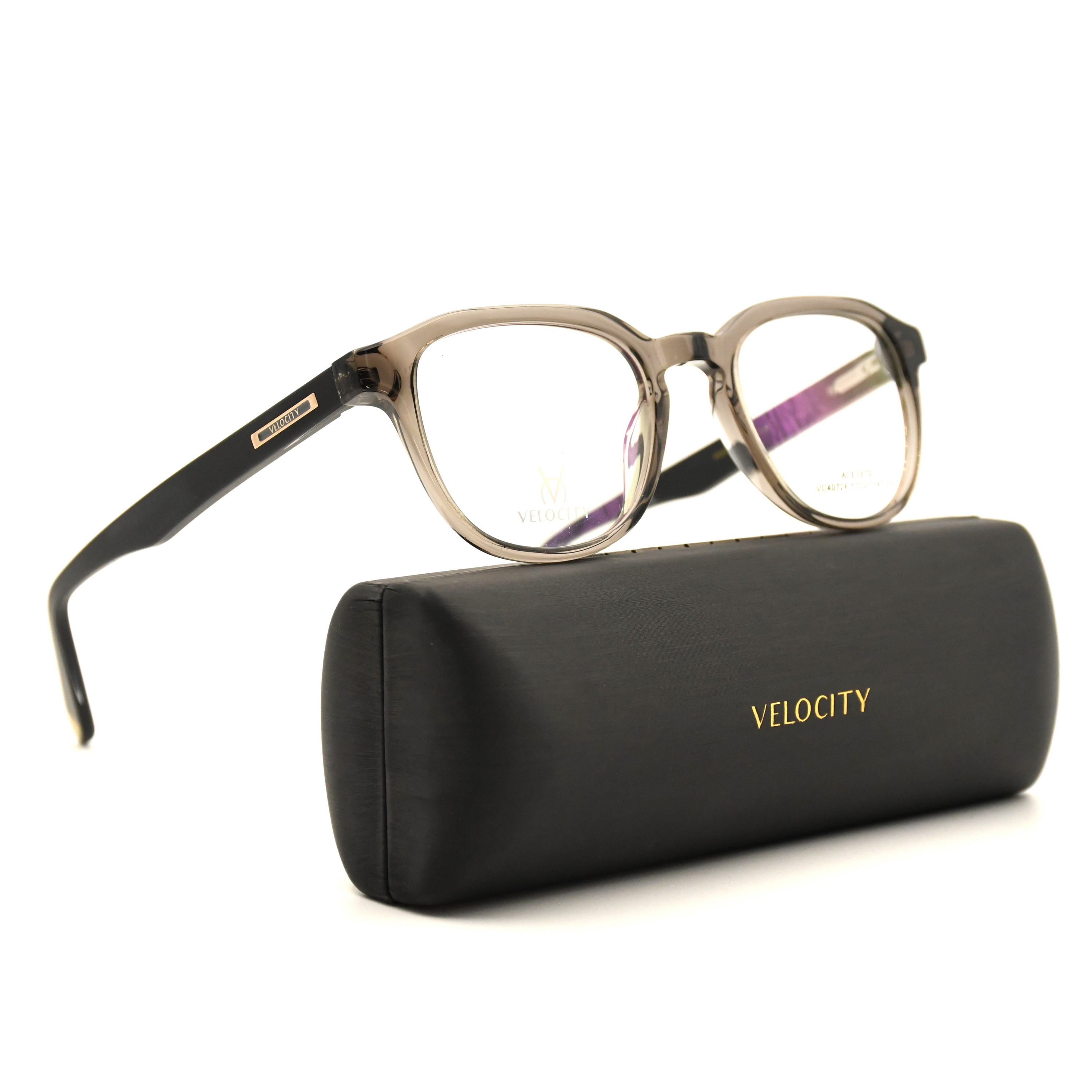 Velocity Rectangle Full Rim Eyeglasses - 4072A-C6
