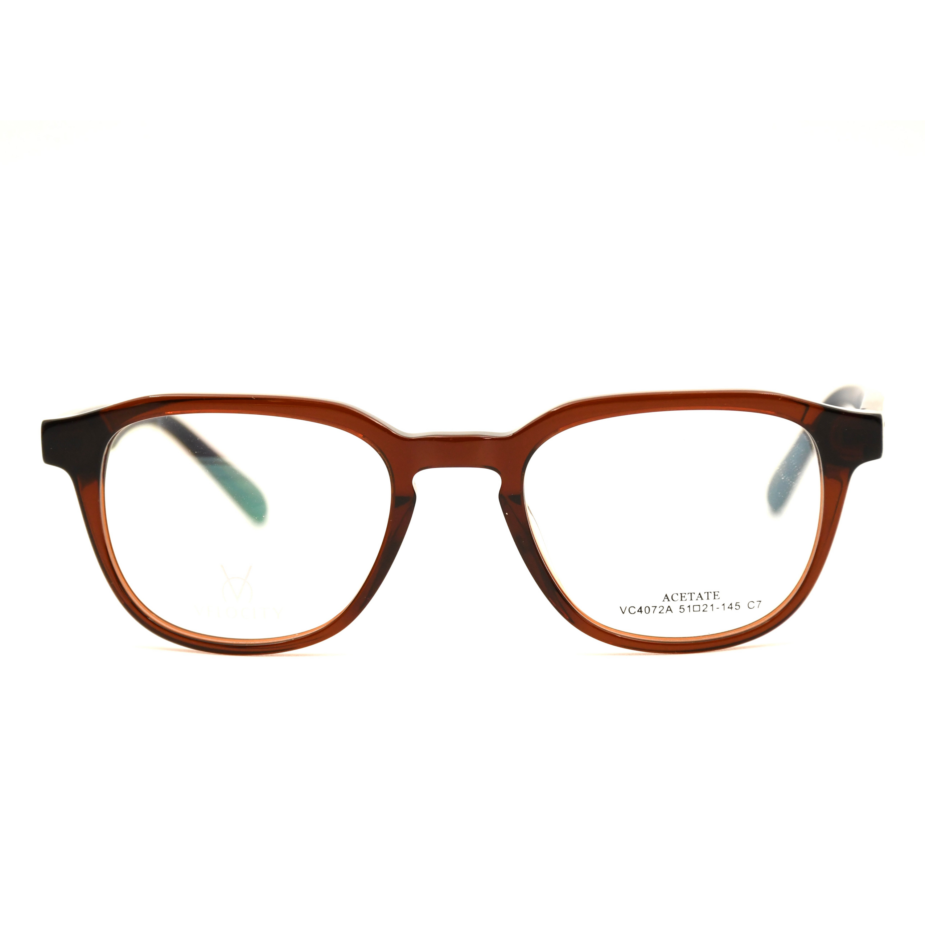 Velocity Rectangle Full Rim Eyeglasses - 4072A-C8