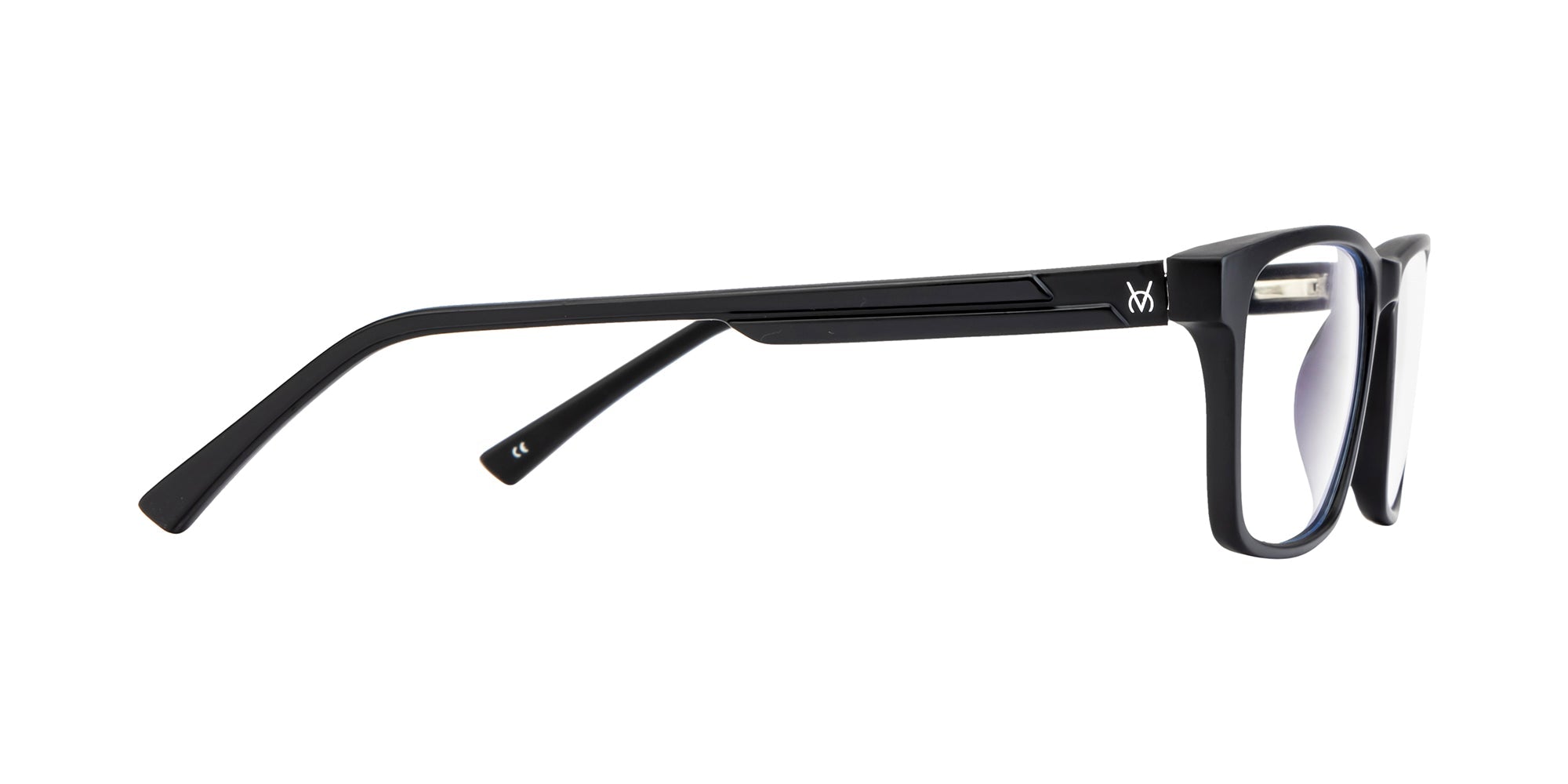 Velocity Full Rim Square Anti Glare  Blue Cut  Black Frame