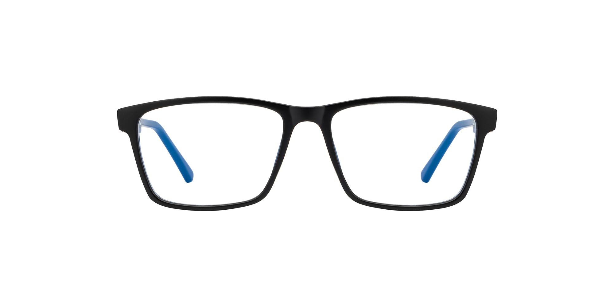 Velocity Full Rim Square Anti Glare  Blue Cut  Black Frame