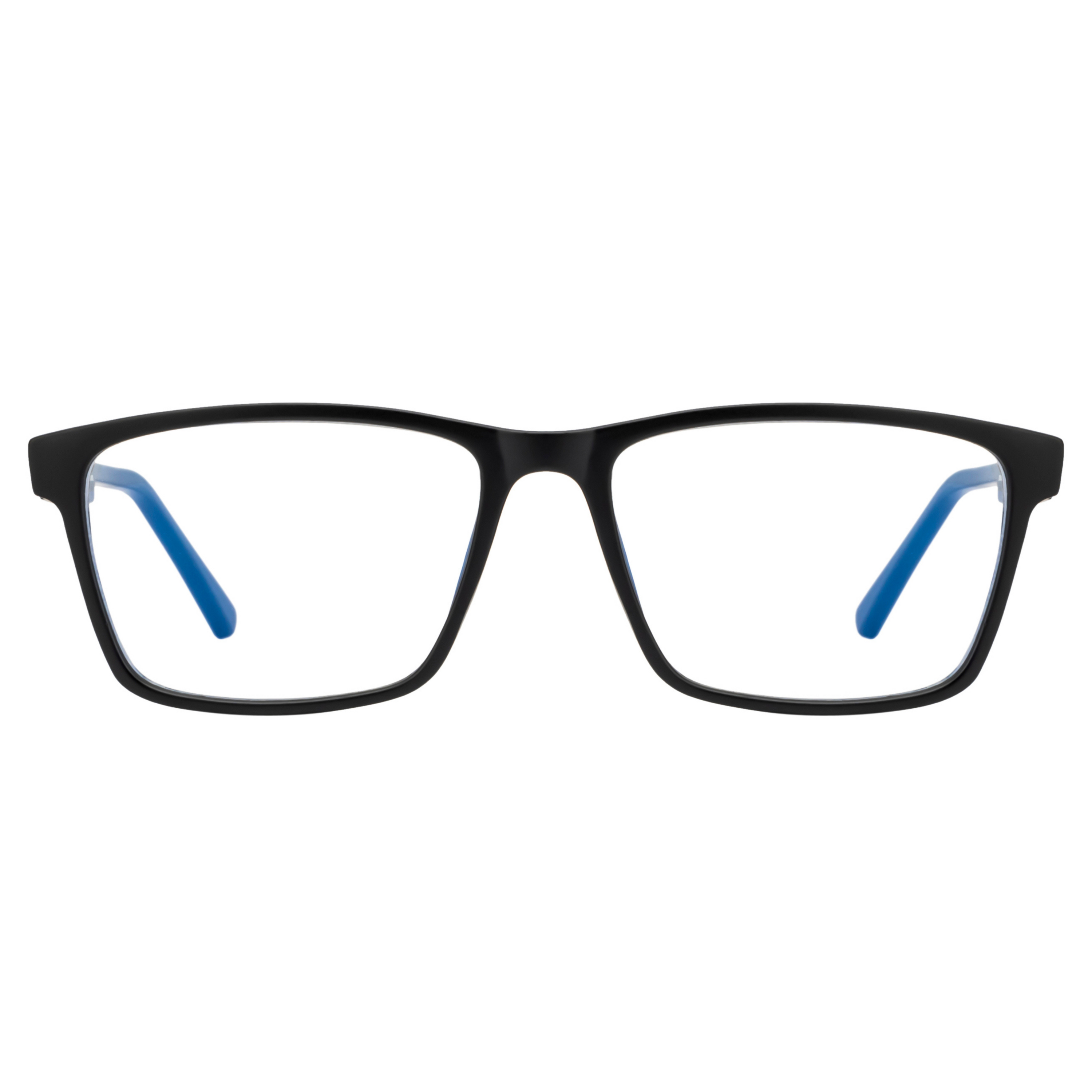 Velocity Full Rim Square Anti Glare  Blue Cut  Black Frame