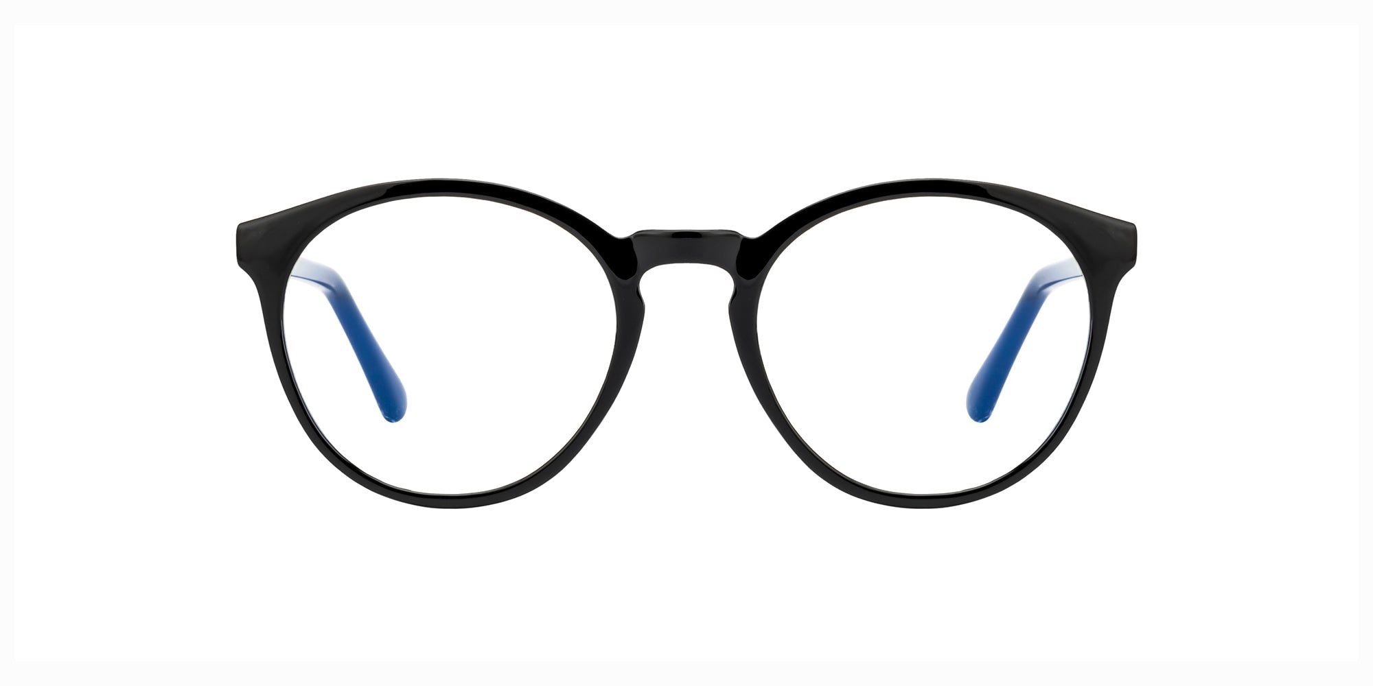 Velocity Full Rim Oval Anti Glare  Blue Cut Computer Glass Black Frame