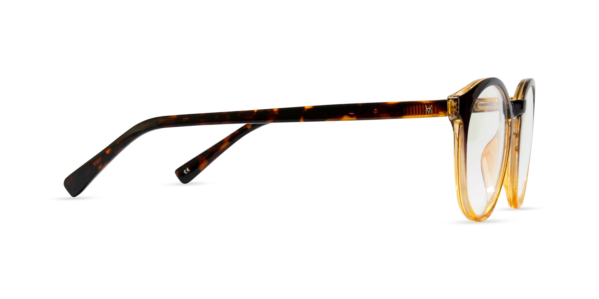 Velocity Full Rim Oval Anti Glare  Blue Cut Brown Frame