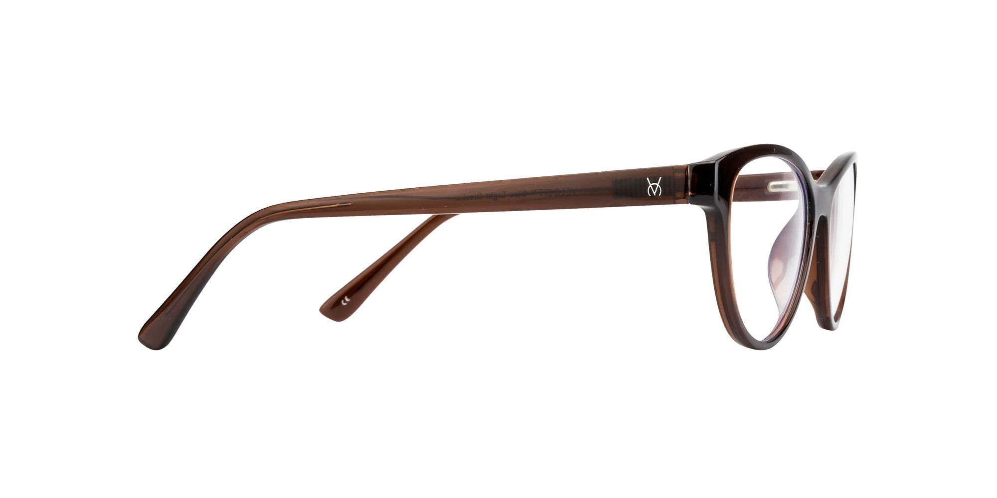 Velocity Full Rim Cat Eye Anti Glare  Blue Cut Teenager   Brown Frame