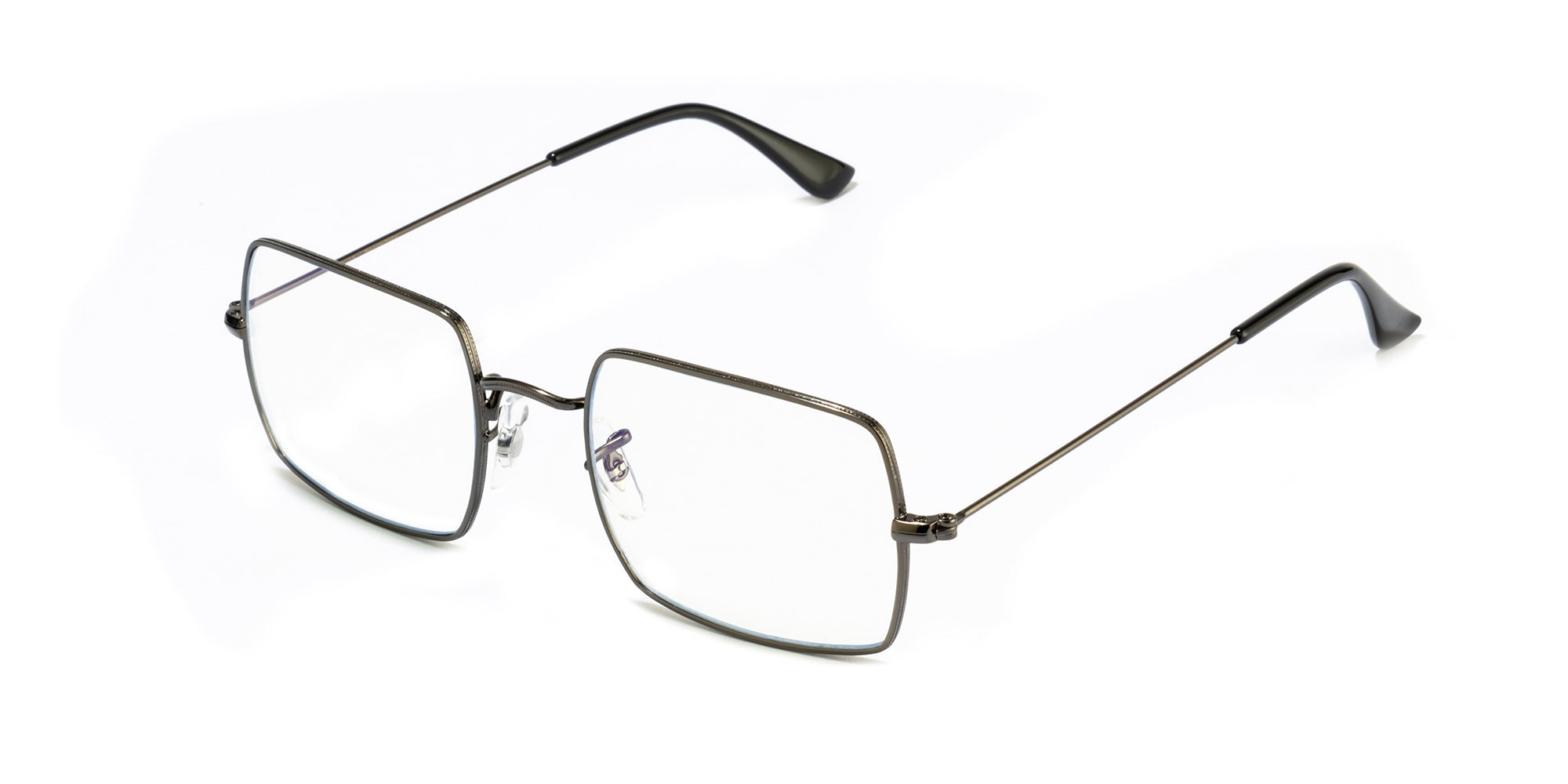 Velocity Full Rim Square Anti Glare  Blue Cut Black Frame