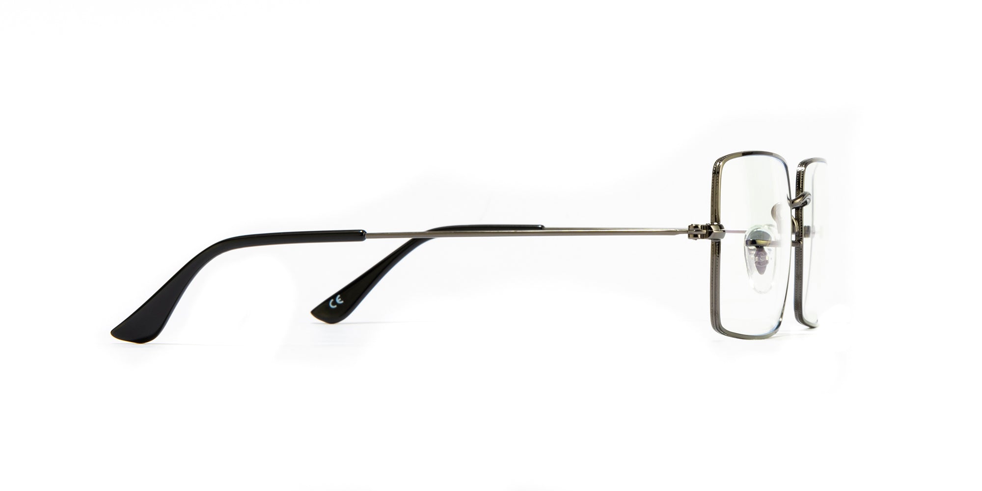 Velocity Full Rim Square Anti Glare  Blue Cut Black Frame